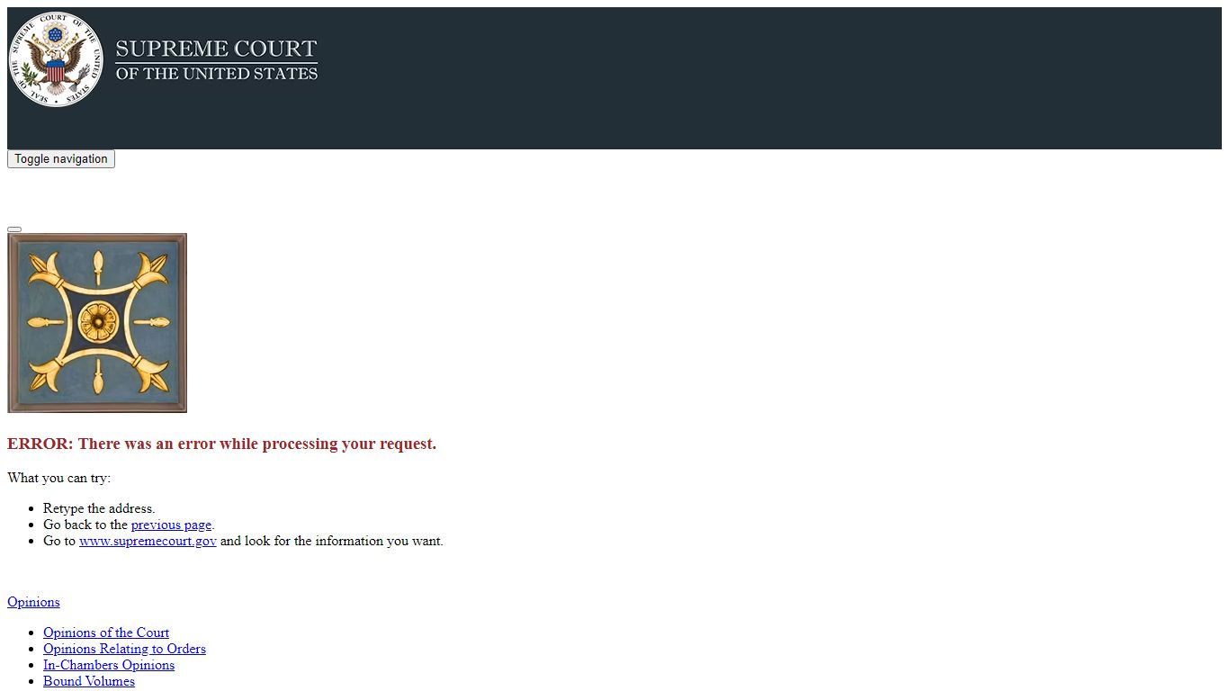 Search - Supreme Court of the United States